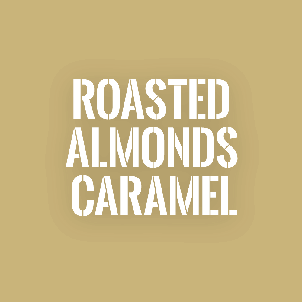 Roasted almonds caramel 