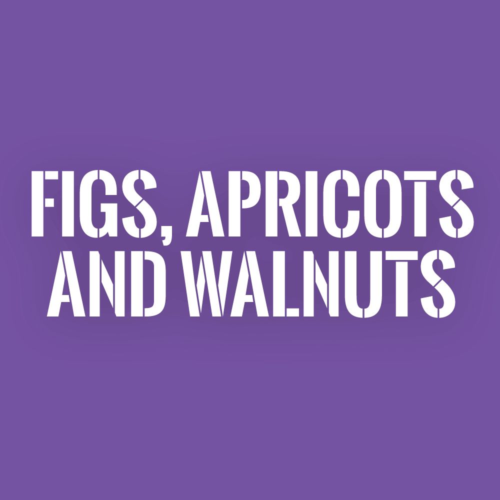 Figs, apricots and walnuts 